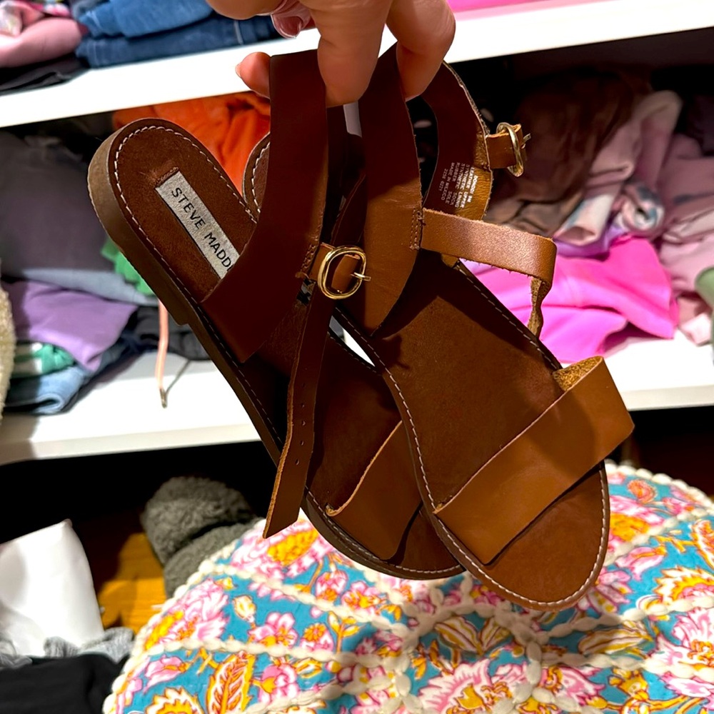 Brown Steve Madden sandals